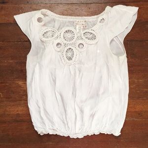 BCBG MSSP max studio specialty product crochet top